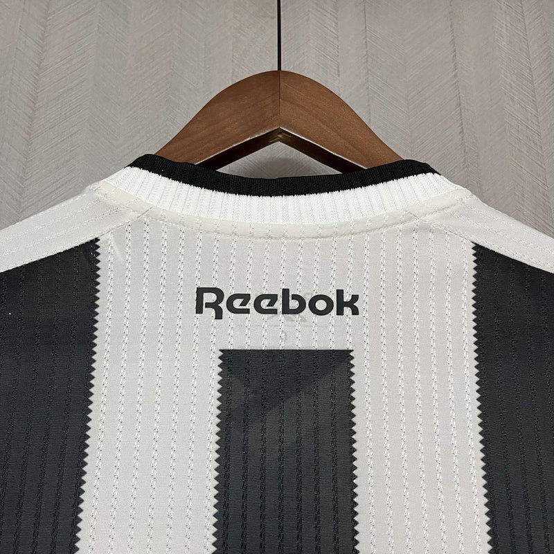 Camisa Botafogo Titular 24/25 Manga Longa - Preta e Branca