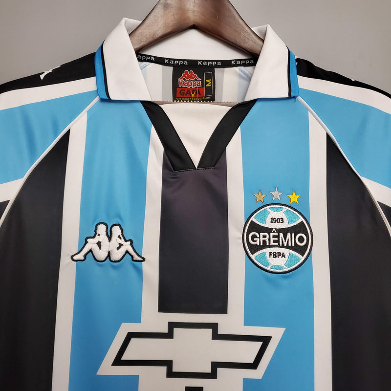 Camisa Grêmio Titular 2000 - Versão Retro Astra Chevrolet