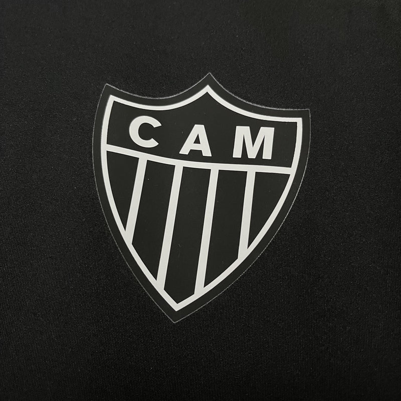 Camisa Atlético Mineiro de Treino 25/26 - Preto e Amarelo