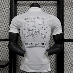 Camisa Barcelona Edição Especial 2025/26 - Versão Jogador Branca