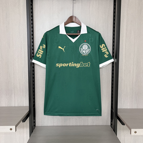 Camisa Palmeiras Titular 24/25 - Verde e Branca