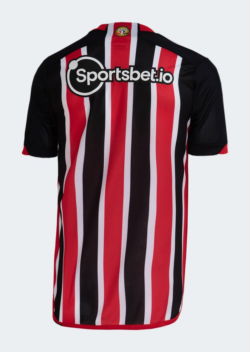 Camisa São Paulo Away 23/24 - Preta e vermelha