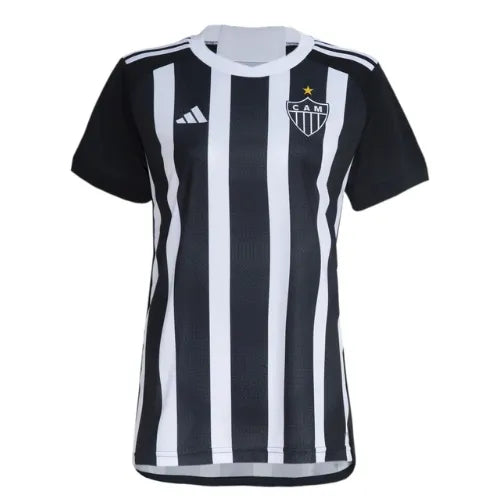 Camisa Atlético Mineiro Titular 24/25 - Versão Feminina Baby Look