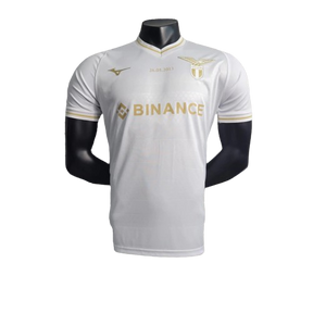Camisa Lazio Mizuno Jogador 23/24 Masculino Branco