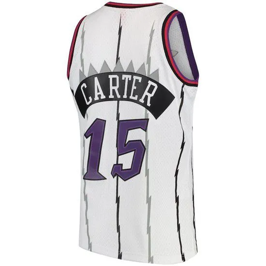 Regata clássica mitchell E Ness Toronto Raptors Swingman- Branco