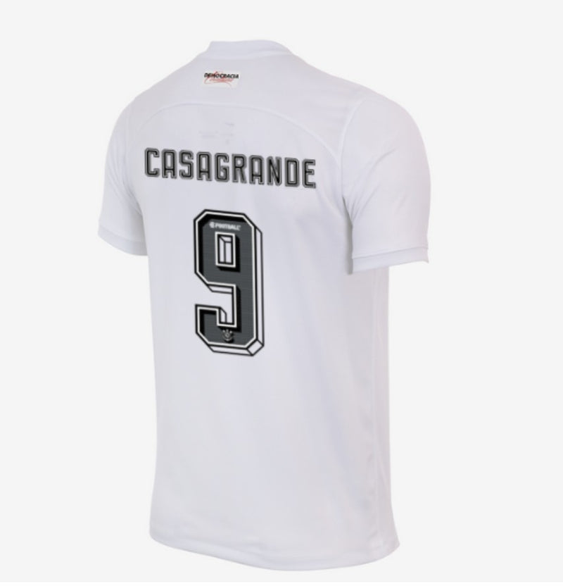 Camisa Corinthians Titular 23/24 - Versão Torcedor Branca