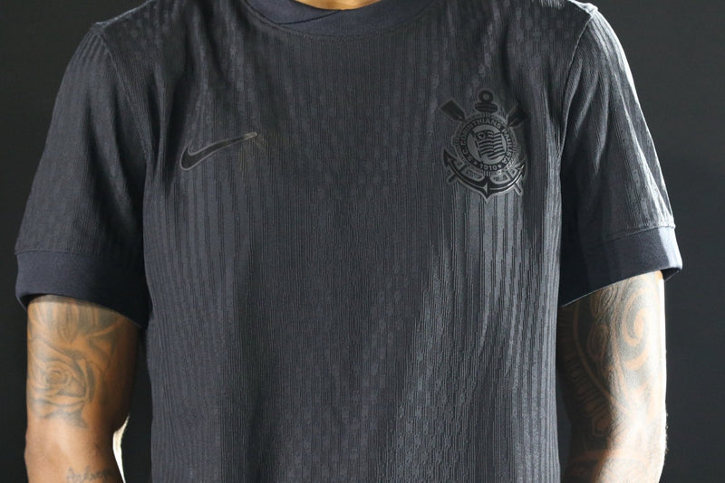 Camisa Corinthians Fora 24/25 - Versão Torcedor All Black