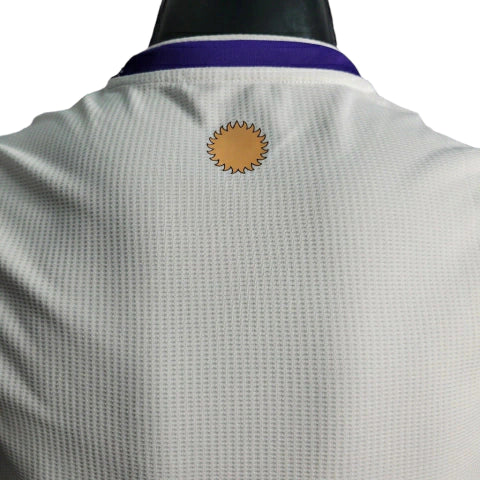 Camisa Orlando City Away 22/23 Jogador Adidas - Branco, Roxo e Amarelo