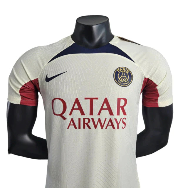 Camisa PSG Treino 23/24 Jogador Nike Masculina - Bege