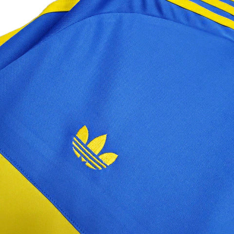 Camisa Boca Juniors Retrô 1981 Azul e Amarela - Adidas