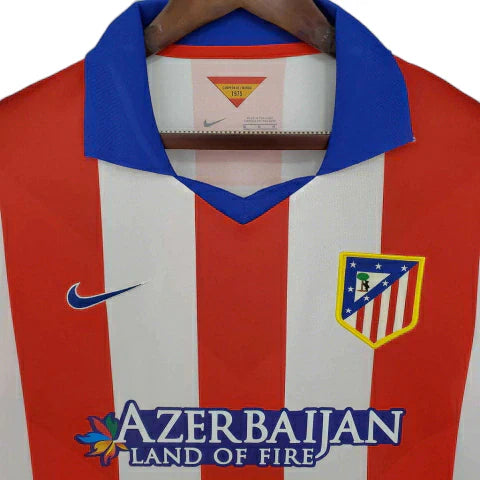 Camisa Atlético de Madrid Retrô 2014/2015 Branca e Vermelha - Nike