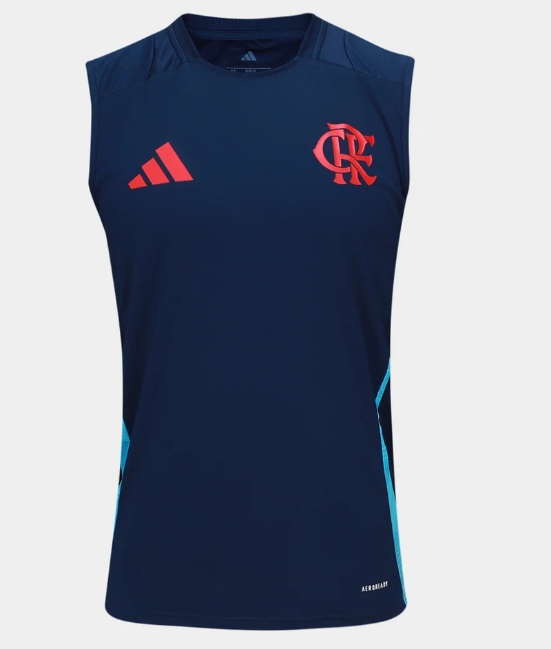 Camisa Regata Flamengo de Treino 25/26 - Azul Escuro