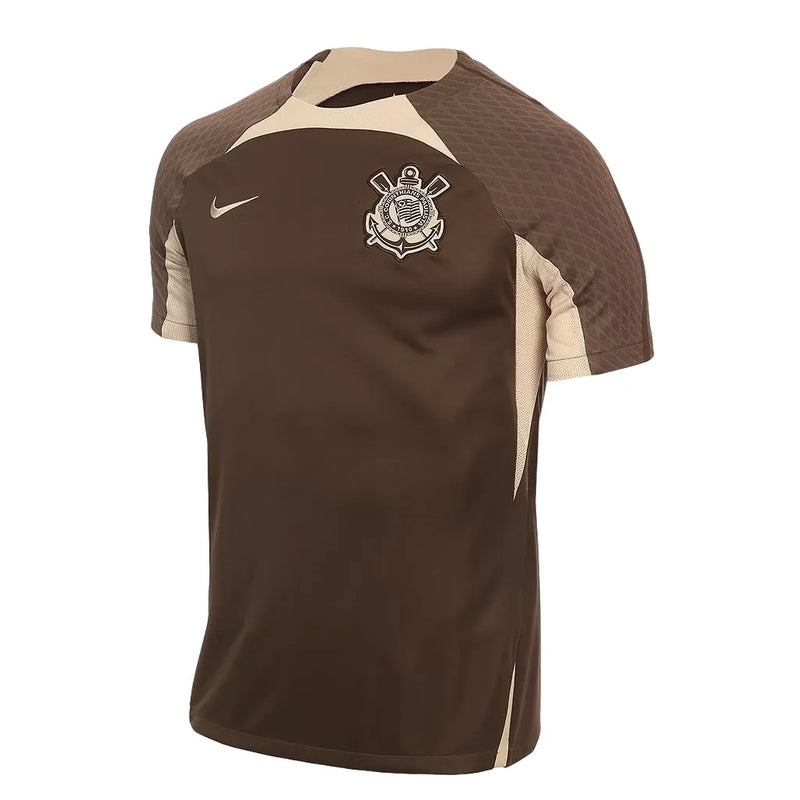 Camisa Corinthians de Treino 24/25 - Marrom