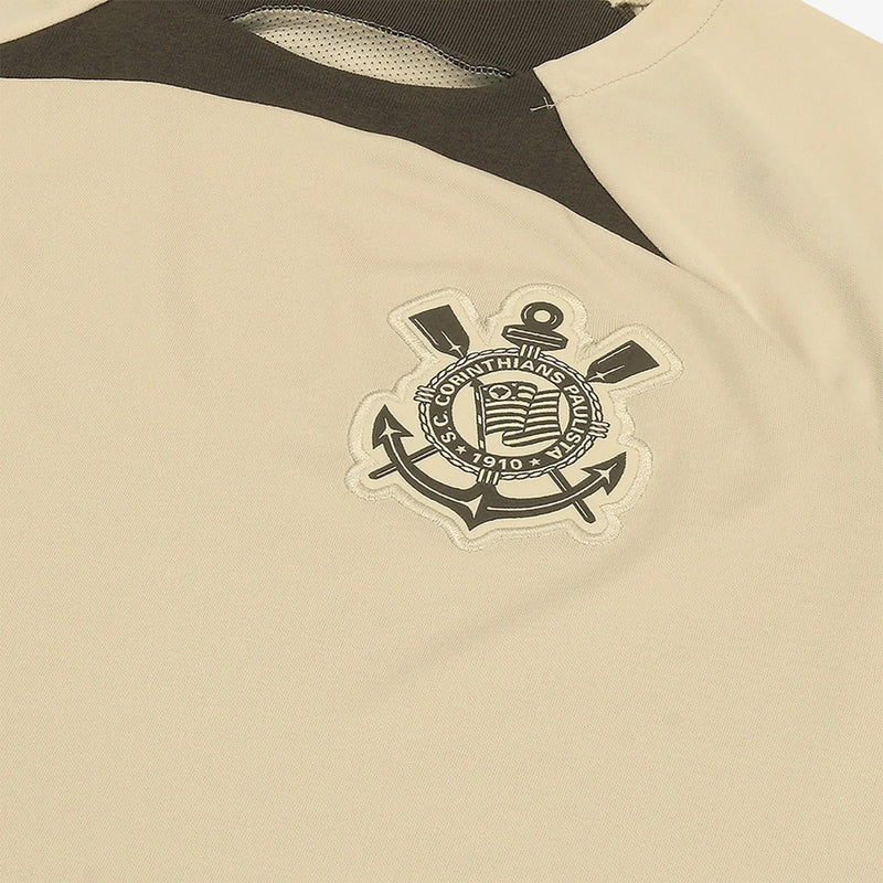 Camisa Corinthians de Treino 24/25 - Bege