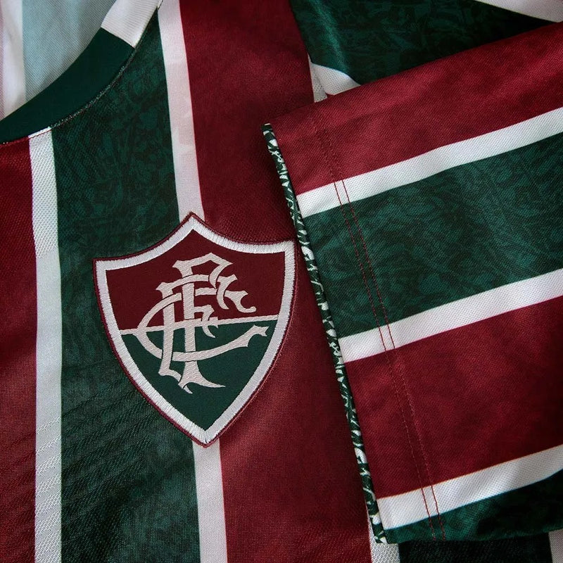 Camisa Fluminense Home 24/25 - Verde e vinho