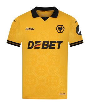 Camisa Wolves Home 25/26 - Amarela