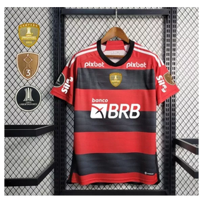 Camisa CRF Home 23/24 - Vermelha e preta