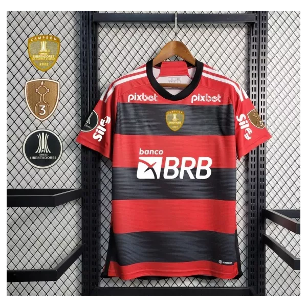 Camisa CRF Home 23/24 - Vermelha e preta