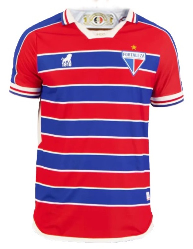 Camisa Fortaleza Home 23/24 - Vermelha e azul